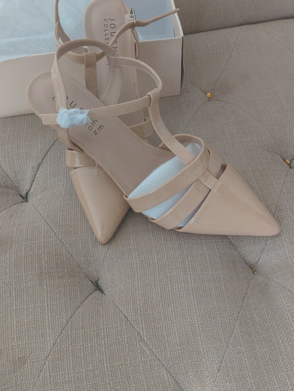 Women's Jazlynn T Strap Kitten Heel Dress Pumps